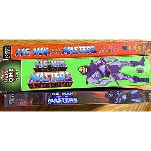 He-man and the Masters Of The Universe Series DVD Lot Including Collector Cards